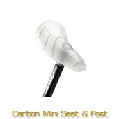 The product saddles Carbon Mini Seat&Post