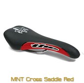The product saddles MNT Cross Saddle Red