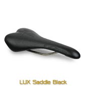 The product saddles Lux saddle Black
