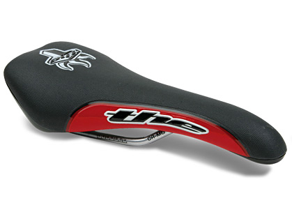 The product saddles MNT Cross Saddle Red