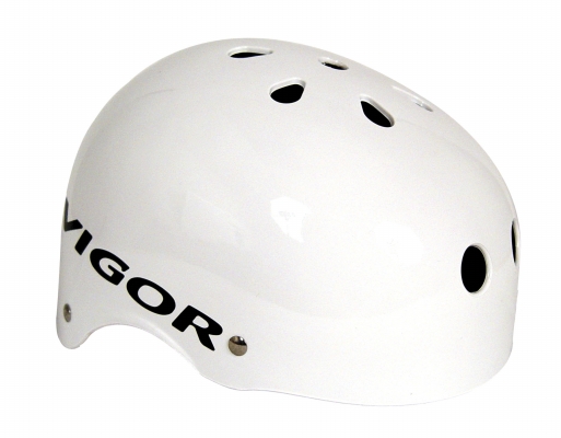 1080 A W gloss white helmet