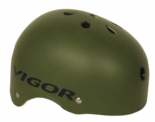 1080 MAGRN matte green helmet