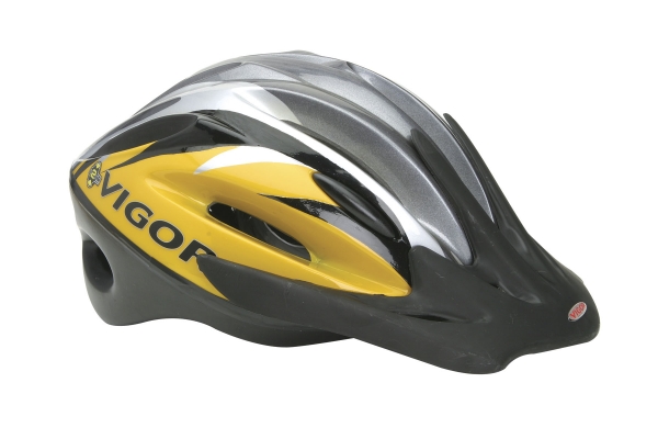 NX GY yellow nox streak helmet