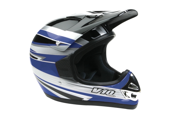 V10 v10 blue helmet